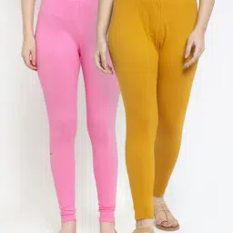 Gracit Multicolor Regular Fit Leggings-picture-21