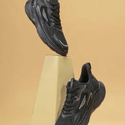 Red Tape Men's Black Running Shoes-image-20