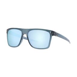 Oakley Blue Polarized Rectangular Sunglasses for Men-37