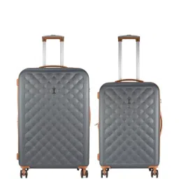 it luggage Fashionista Charcoal Grey Combo-28 & 24 inches Expandable Hardsided Trolley with TSA Lock-picture-19