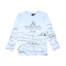 Gini & Jony Kids White Cotton Printed T-Shirt-image-31