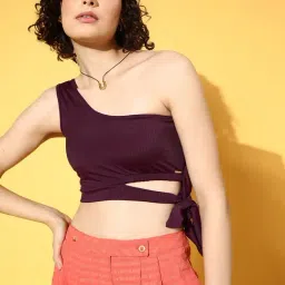 Da Intimo Maroon Full Coverage Bralette-image-5