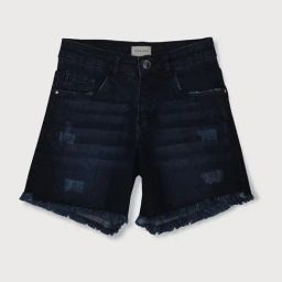 Gini & Jony Kids Navy Regular Fit Shorts-picture-19