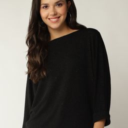 The Roaster Lifestyle Co. Embellished Boat Neck Top-image-38
