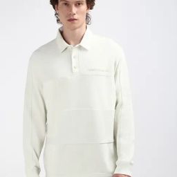 Calvin Klein Blue Cotton Relaxed Fit Sweatshirt-image-47