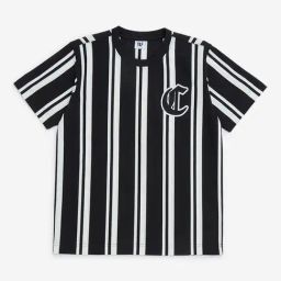 Y&F Kids by Westside Black Stripe Patterned Cotton T-Shirt-image-61