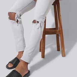 Neemans Men's Black Slides-46