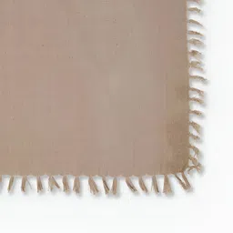 Fabindia Beige 6 Pcs Tassled Table Napkins-image-40