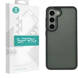 Sprig Translucent Back Cover for SAMSUNG Galaxy S23 5G (Black)-image-94