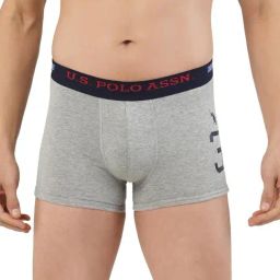 U.S. Polo Assn. Grey Printed Trunks-picture-44