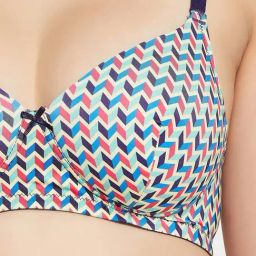 Clovia Multicolored Printed Bra image 5