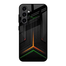 QRIOH Geometric Printed Sleek & Lightweight Silicone Samsung Galaxy S23 FE 5G Back Case-picture-12