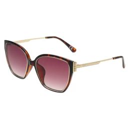 SCOTT Brown UV Protection Butterfly Sunglasses for Women-image-52
