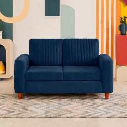 Sleepyhead TiltBerry Blue Solid wood Frame2 Seater Lounger Sofa with Adjustable Backrest-picture-15