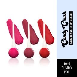 Blue Heaven Candy Crush Non-Transfer Lip Color Gummy Pop - Pack of 3-24