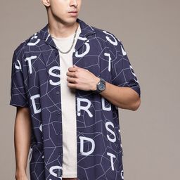 The Roadster Lifestyle Co. Men Printed Relaxed Casual Shirt-picture-29