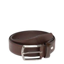 Teakwood Leathers Brown Solid Leather Narrow Belt-image-69