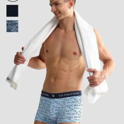 U.S. Polo Assn. Multicolor Printed Trunks - Pack of 3-picture-27