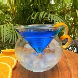 Smokey Cocktail Transparent Glass Dual Martini Glasses (260ml) - Set of 2-image-7