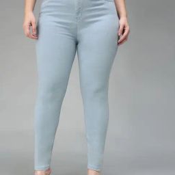 Miss Chase A+ Blue Denim Skinny Fit Jeans-image-46