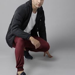 PROWL by Tiger Shroff Men Black Solid Padded Jacket-image-19