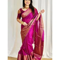 KALINI Zari Kanjeevaram Saree-picture-31
