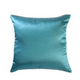 HOUZZCODE Set of 2 Teal Green Graphic Print 16" x 16" Square Cushion Covers image 3