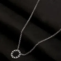 The Real Effect London 800 Silver Chain Pendant for Women-picture-37