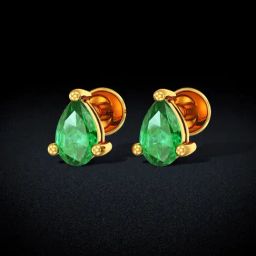 Joyalukkas 22k Gold Captivating Stud Earrings for Women-image-85