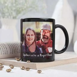 FNP Black Ceramic Personalized Couple Mug (325ml)-image-44