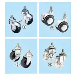 AS ONE Caster Set Bolt Diameter Size Made Of Resin, 61-100-8-5-picture-21