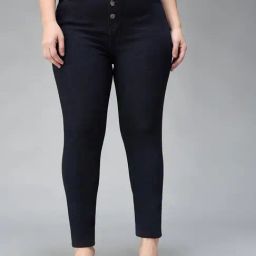 Miss Chase A+ Black Denim Skinny Fit Jeans-image-61