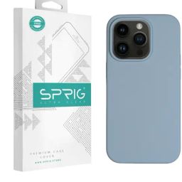 Sprig Liquid Silicone Back Cover for APPLE iPhone 14 Pro Max (Blue)-image-63