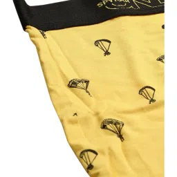UnderJeans by Spykar Yellow Trunks image 4