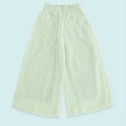 Pantaloons Junior Mint Green Regular Fit Trousers-image-54