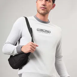 Technosport Men Grey Printed Sweatshirt image 2