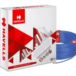 Havells Life Line Plus 95 Sq.mm 1 Core Flame Retardant HRFR Industrial Cable Blue, 90 m-image-92