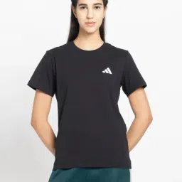 Adidas Black Cotton Regular Fit Sports T-Shirt-picture-46