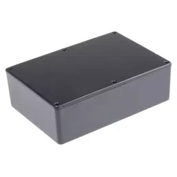 RS PRO Black Die Cast Aluminium Enclosure, Black Lid, 171.9 x 120.9 x 55 mm Model No 5174055-image-82