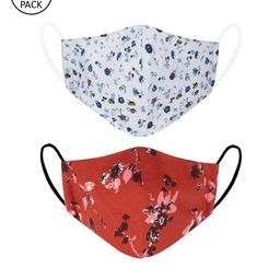 VEA Kids Pack Of 2 Printed 3-Ply Reusable 5 Layered Protective Outdoor Masks-55