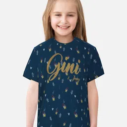 Gini and Jony Girls Printed T-shirt-95