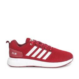 Columbus Men's Red Running Shoes-image-3