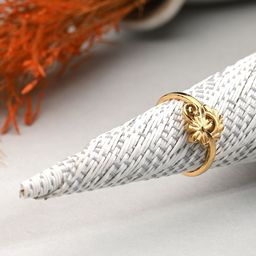 AanyaCentric Gold Plated Finger Ring-image-80
