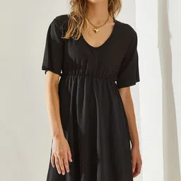 BIANCO LUCCI Fit and Flare Mini Dress-image-43