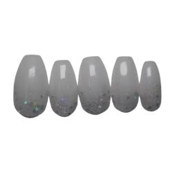 SOEZI Ek Glassy Reusable Press On Nails - Ready To Wear Kit-18