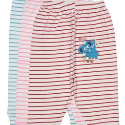 Bodycare Kids White Striped Pyjamas (Pack Of 3)-image-89