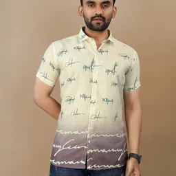 VS MALL Self Design Regular Fit Shirt-image-32