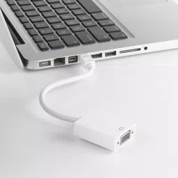 LOTA Mini DisplayPort to VGA Adapter White 1080p Full HD Support Plug & Play, MST-827-LT image 5