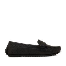 Elle Women's Black Casual Loafers-picture-4