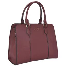Forever Glam by Pantaloons Wine Solid Medium Handbag-picture-17
